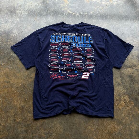 Vintage Y2K Rusty Wallace Nascar T-shirt - Picture 3 of 3